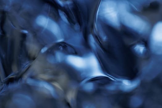 Macro of melting ice closeup futuristic water texture
