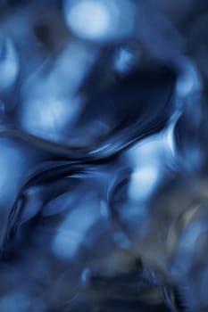 Macro of melting ice closeup futuristic water texture