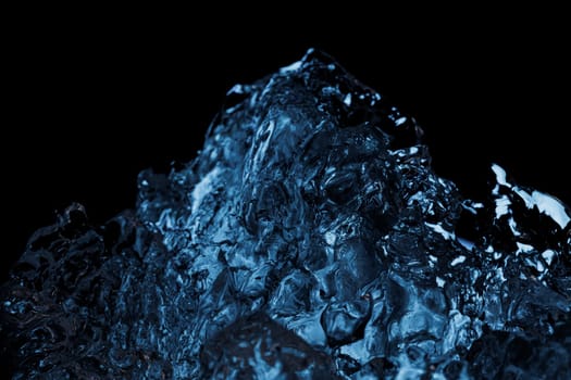 Ice closeup abstract macro water backdrop