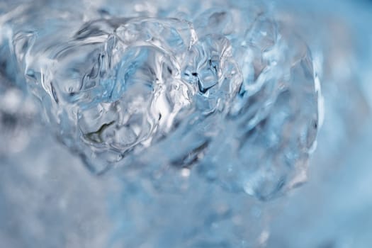 Ice closeup abstract macro water backdrop