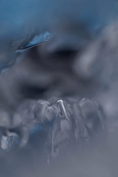 Ice closeup abstract macro water backdrop