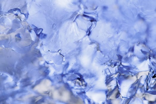 Blue ice cold backdrop