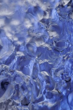 Blue ice cold backdrop