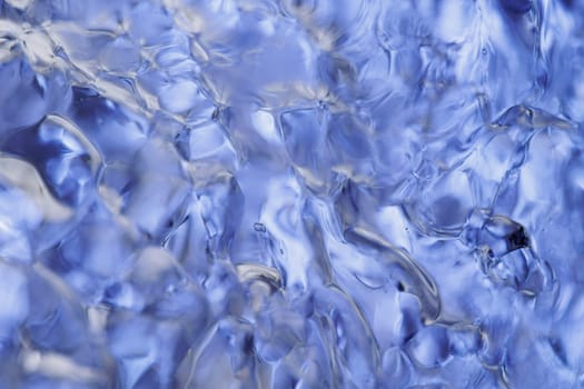 Blue ice cold backdrop
