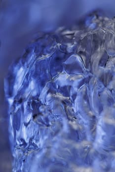 Blue ice cold backdrop