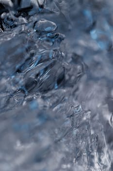 Ice closeup abstract macro water backdrop