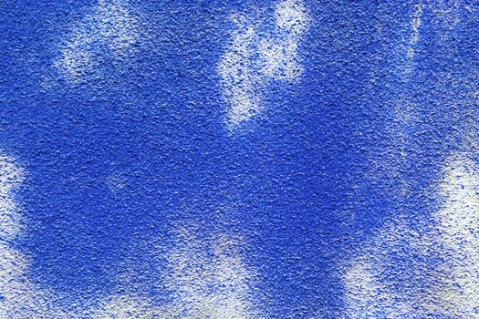 Blue concrete wall for textures and background