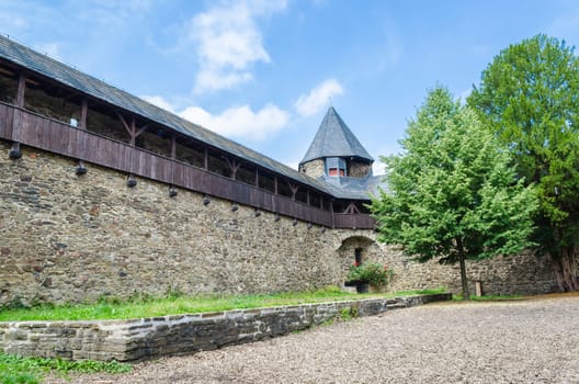 Old defense tower of a historic fortress