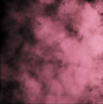 Smoke with black background