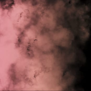 Smoke with black background