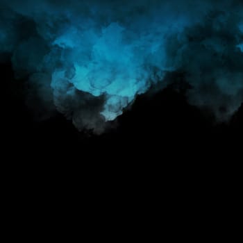 fog or mist transparent effect isolated on dark background