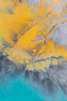 abstract colored dust explosion on a black background.abstract powder splatted background