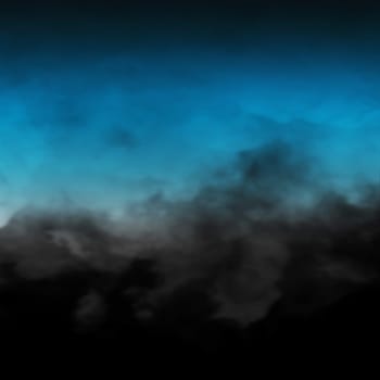 fog or mist transparent effect isolated on dark background