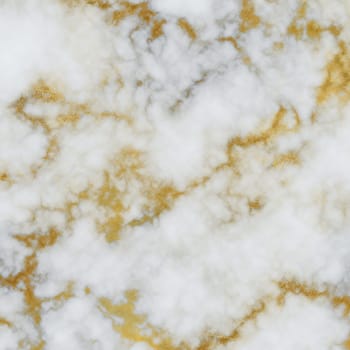 White Marble Texture with Gold