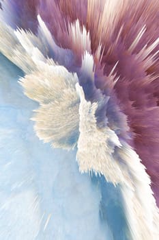 abstract colored dust explosion on a black background.abstract powder splatted background