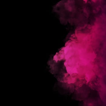 fog or mist transparent effect isolated on dark background