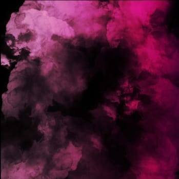 fog or mist transparent effect isolated on dark background