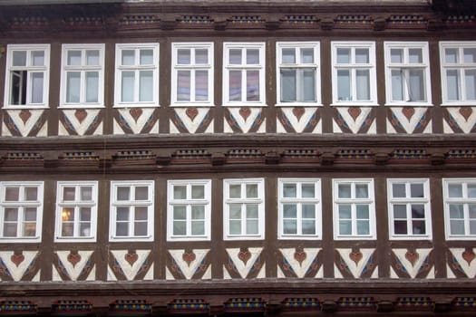 picturesque house in Bad Sooden Allendorf in the Werra Valley in Germany, Hessen