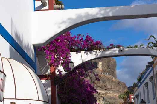 Puerto de Mogan town on the coast of Gran Canaria island, Spain