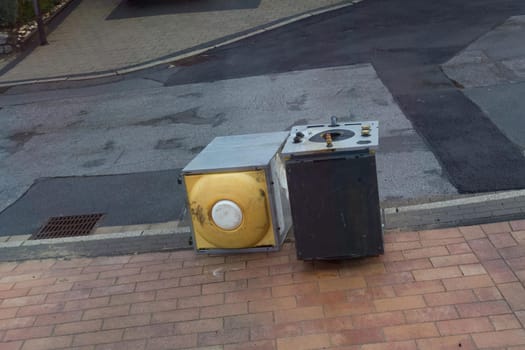 Modernization of the heating system. Concept renovate energy efficiency and energy saving regulation EnEV