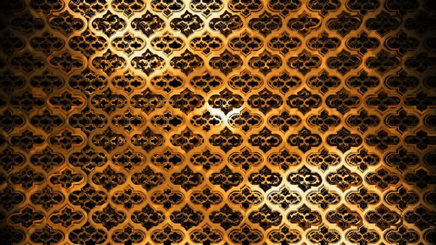 3D illustration Background for advertising and wallpaper in art deco and fashion party scene. 3D rendering in decorative concept.