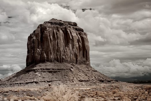Monument Valley north east Arizona Navajo Nation USA
