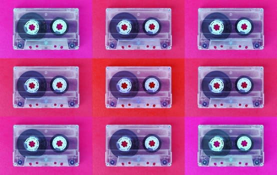 Music cassettes were fashionable in the 90s