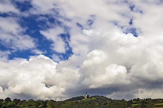 Church on Hill in Levoča, Slovakia
