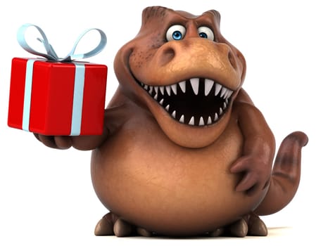 Fun Trex - 3D Illustration