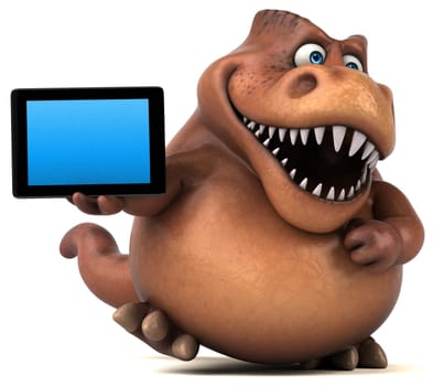 Fun Trex - 3D Illustration