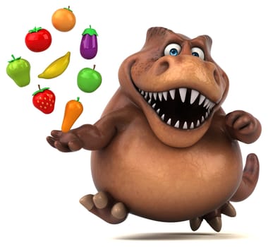 Fun Trex - 3D Illustration