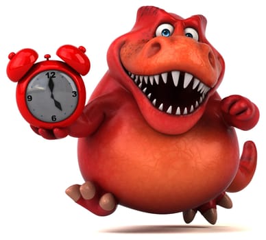 Fun dinosaur - 3D Illustration