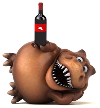 Fun Trex - 3D Illustration