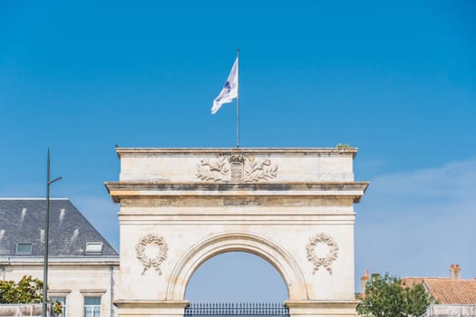 Gate of the Arsenal of Rochefort in France