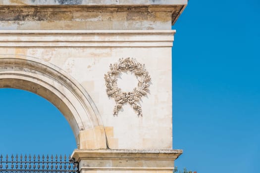Gate of the Arsenal of Rochefort in France