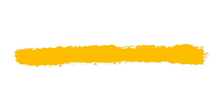 Dirty brush stripe with orange color - Creative layout template