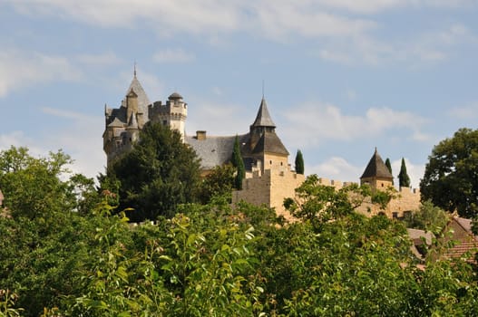 Village of Montfort in Périgord