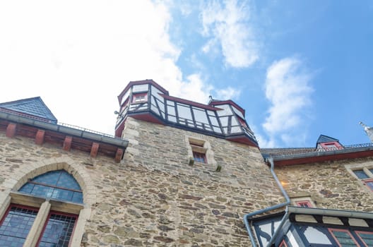 Old defense tower of a historic fortress