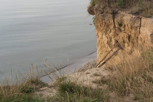 Steep coast on the Baltic Sea near Ahrenshoop