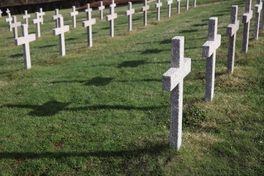 Military cemetery called Hartmannswillerkopf at Vieil Armand. Vosges Mountains. France