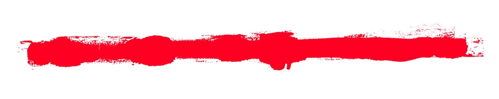 Rough red stripe made with paintbrush - Cool background banner