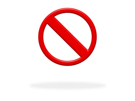 Restricted, Forbidden or Failure icon