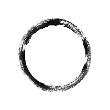 Black hand painted brush - Dirty sketch