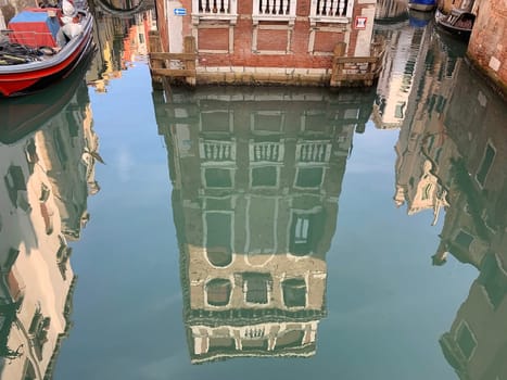 Old buildings in Venice, Italy. Venice is the capital of the Veneto Region