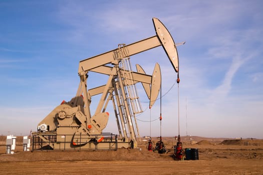 A device used for oil exploration in North Dakota