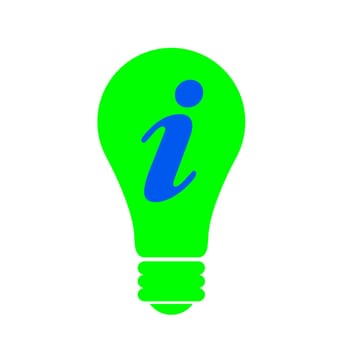 a bulb illustration - a symbol icon