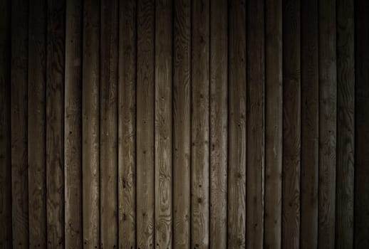 Dark brown wooden boards texture