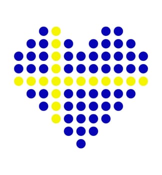 Heart icon with dots: Sweden