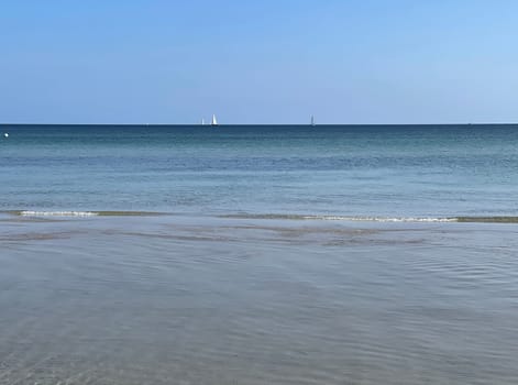 Beach at Damp on the Baltic Sea,is a beautiful sandy beach for swimming. Beach near Damp on the Baltic Sea is a beautiful sandy beach for swimming