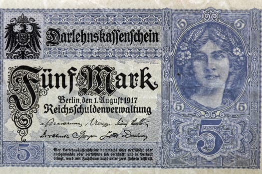 Vintage German Paper Money
